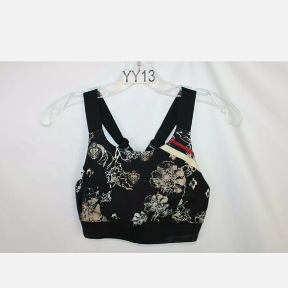 Free People MOVEMENT Freestyle Sport Bra Printed-XS-$58 MSRP BLACK FLORAL PRINT - Picture 8 of 9